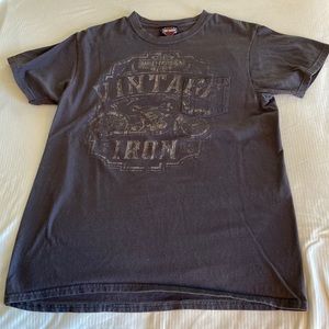 Harley Davidson Vintage Iron 1903 Grey Tshirt